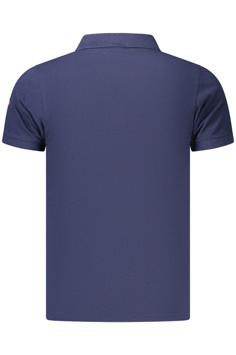 Norway 1963 Polo Maniche Corte Uomo Blu
