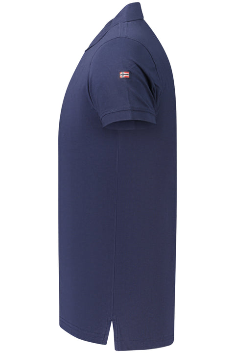 Norway 1963 Polo Maniche Corte Uomo Blu