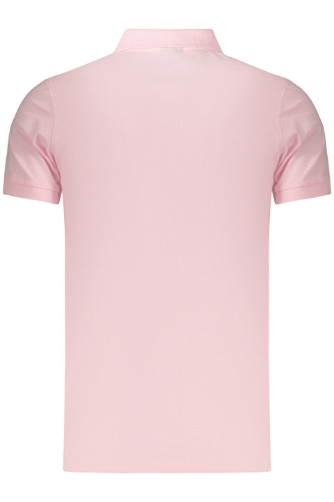 Norway 1963 Polo Maniche Corte Uomo Rosa