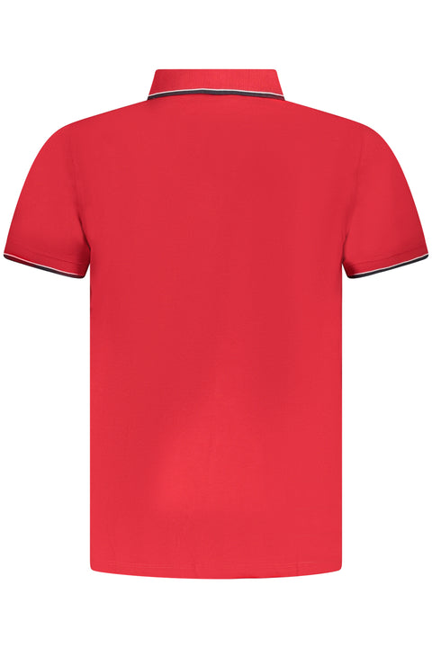 Norway 1963 Polo Maniche Corte Uomo Rosso