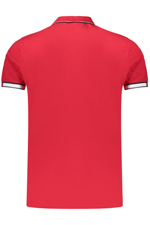 Norway 1963 Polo Maniche Corte Uomo Rosso