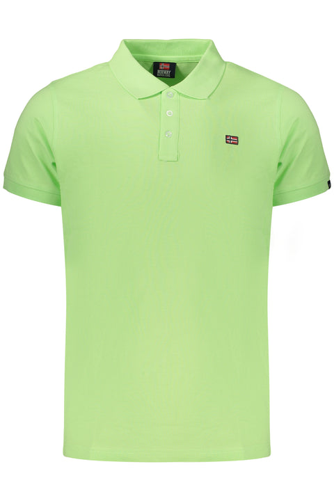 Norway 1963 Polo Maniche Corte Uomo Verde