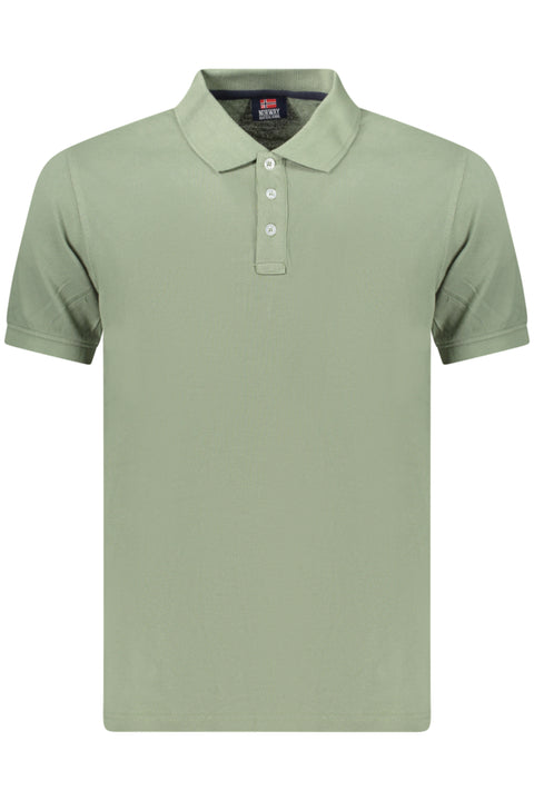 Norway 1963 Polo Maniche Corte Uomo Verde