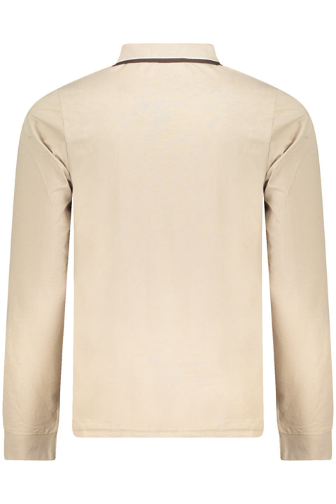 Norway 1963 Polo Maniche Lunghe Uomo Beige