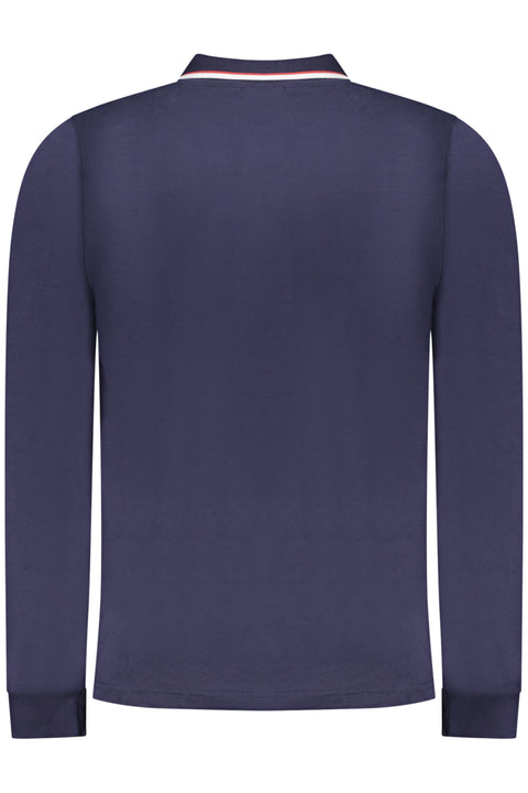 Norway 1963 Polo Maniche Lunghe Uomo Blu