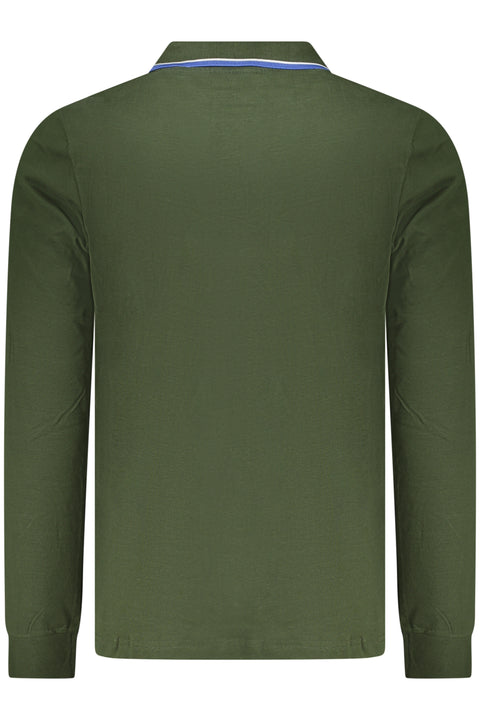 Norway 1963 Polo Maniche Lunghe Uomo Verde