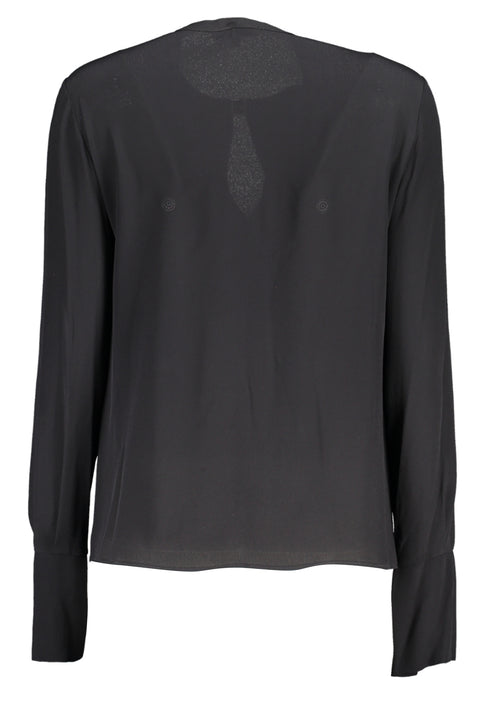 Patrizia Pepe Camicia Maniche Lunghe Donna Nero