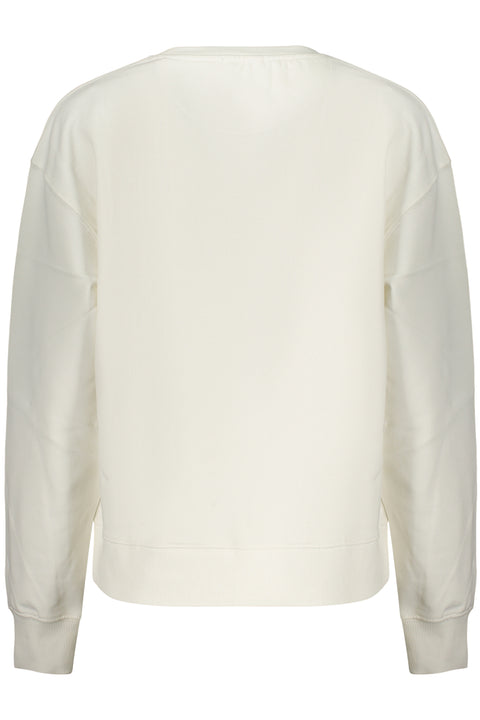 Pepe Jeans Felpa Senza Zip Donna Bianco