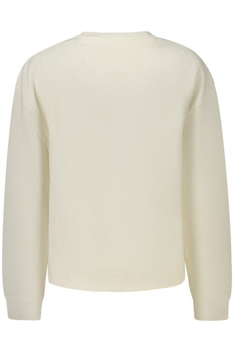 Pepe Jeans Felpa Senza Zip Donna Bianco