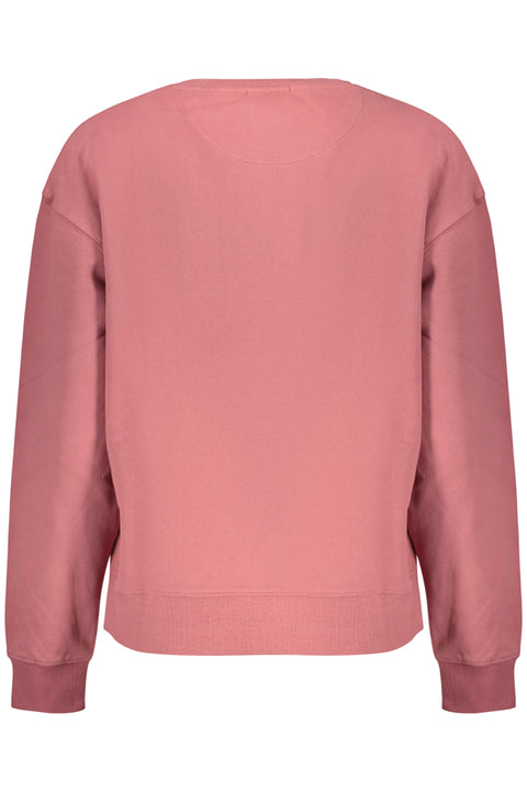 Pepe Jeans Felpa Senza Zip Donna Rosa