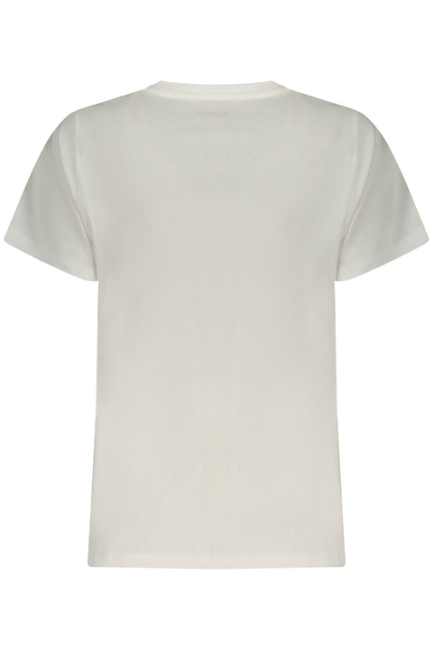 Pepe Jeans T-Shirt Maniche Corte Donna Bianco