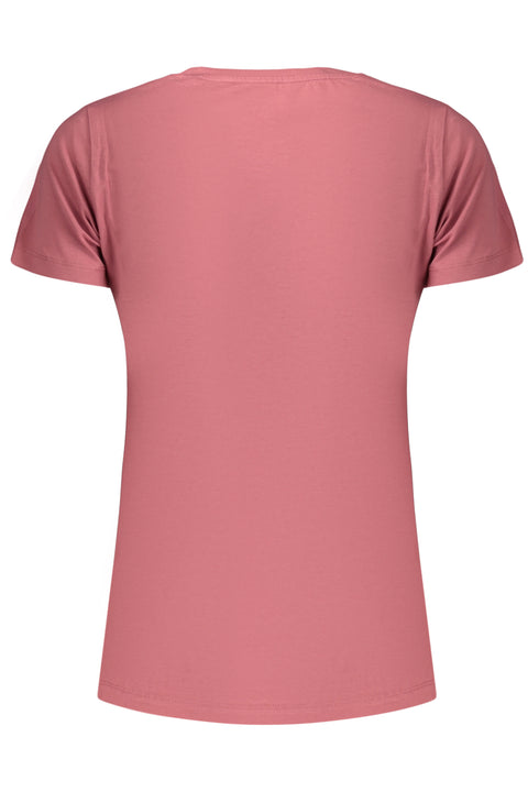 Pepe Jeans T-Shirt Maniche Corte Donna Rosa