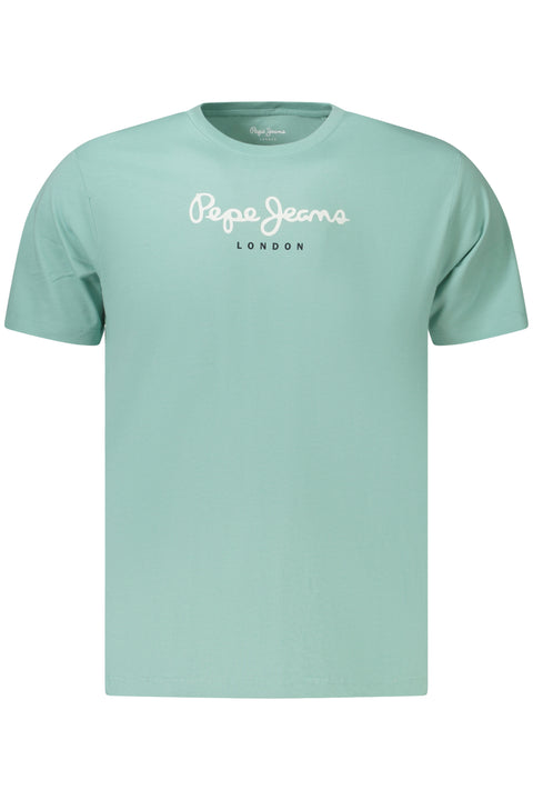 Pepe Jeans T-Shirt Maniche Corte Uomo Azzurro