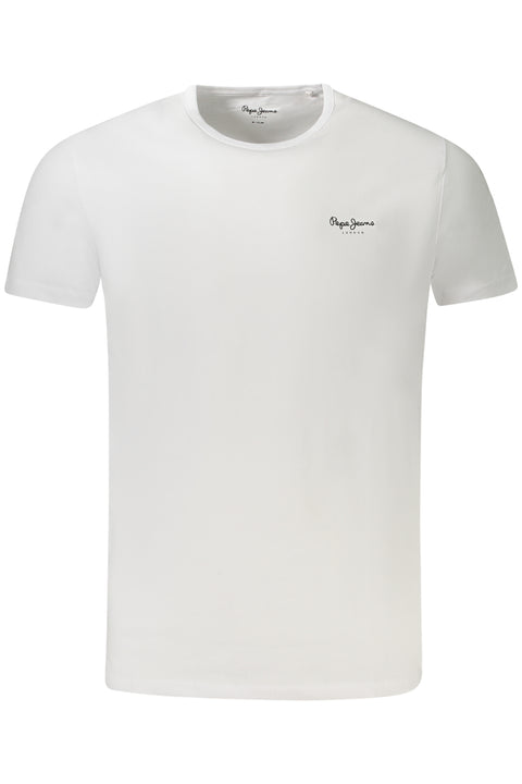 Pepe Jeans T-Shirt Maniche Corte Uomo Bianco