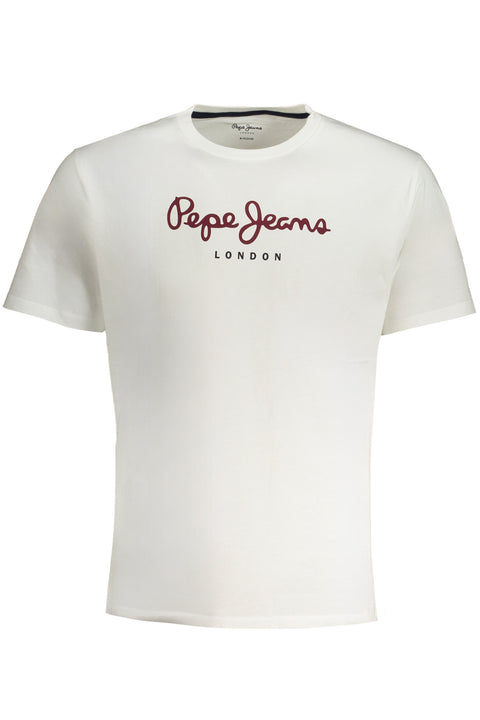 Pepe Jeans T-Shirt Maniche Corte Uomo Bianco