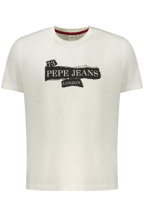 Pepe Jeans T-Shirt Maniche Corte Uomo Bianco