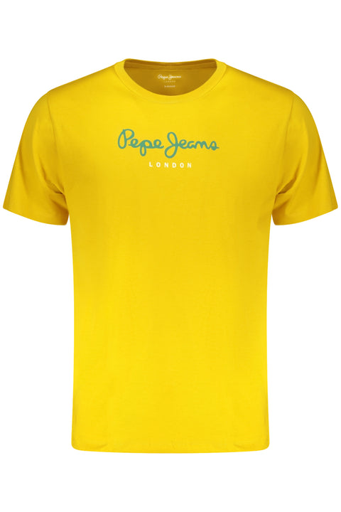 Pepe Jeans T-Shirt Maniche Corte Uomo Giallo
