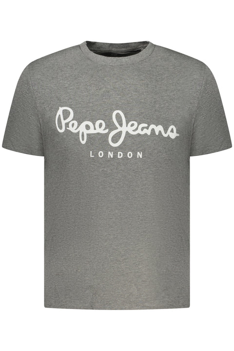 Pepe Jeans T-Shirt Maniche Corte Uomo Grigio