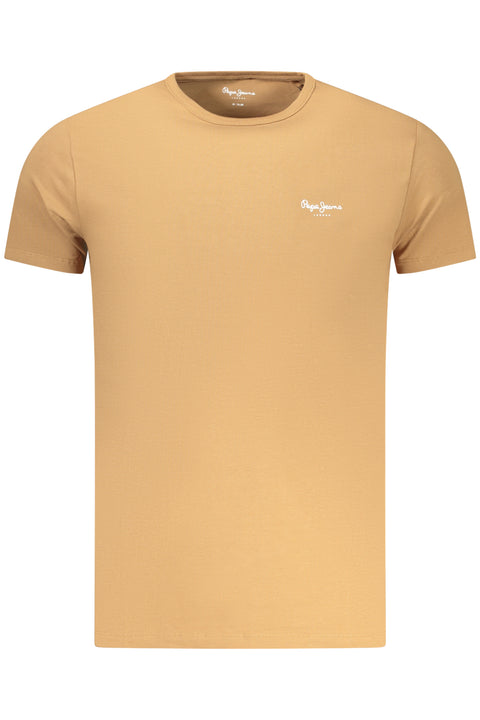 Pepe Jeans T-Shirt Maniche Corte Uomo Marrone
