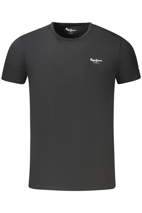 Pepe Jeans T-Shirt Maniche Corte Uomo Nero