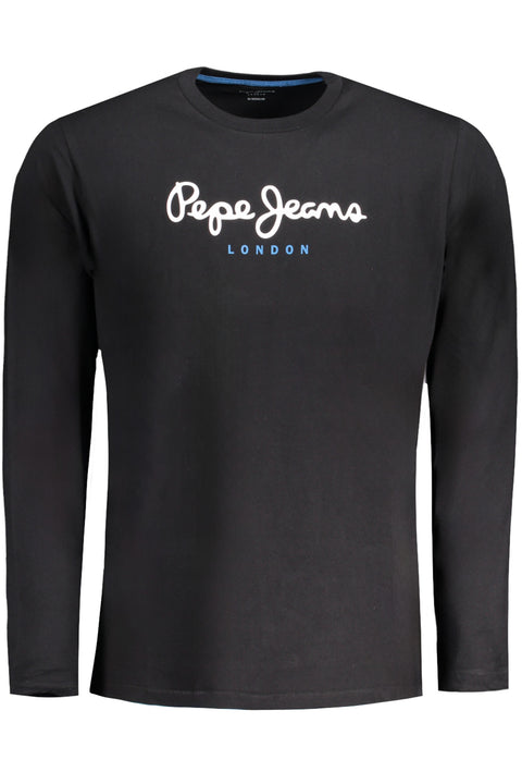 Pepe Jeans T-Shirt Maniche Lunghe Uomo Nero