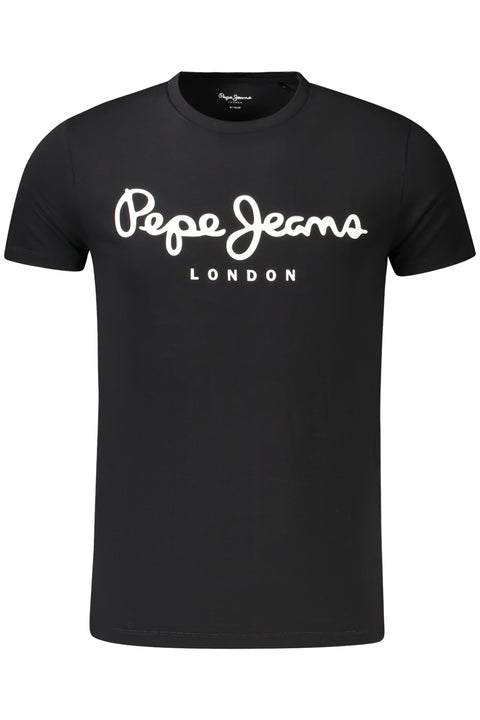 Pepe Jeans T-Shirt Maniche Corte Uomo Nero