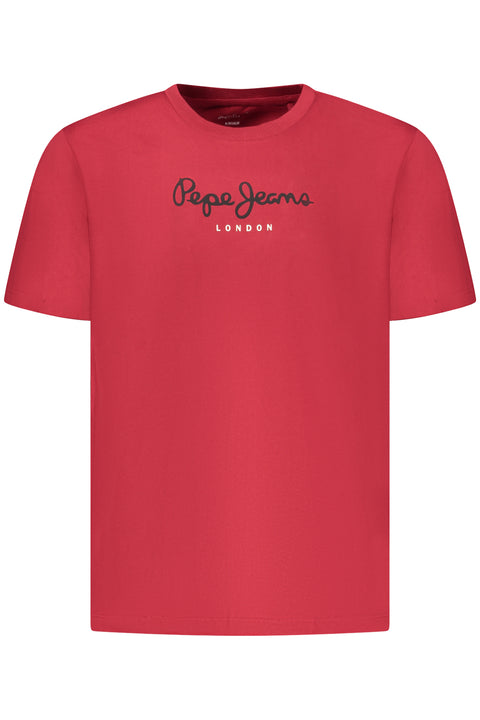 Pepe Jeans T-Shirt Maniche Corte Uomo Rosso
