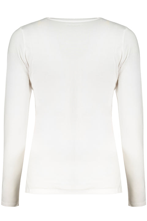 Pepe Jeans T-Shirt Maniche Lunghe Donna Bianco