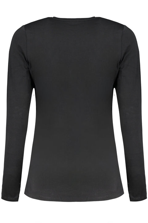 Pepe Jeans T-Shirt Maniche Lunghe Donna Nero