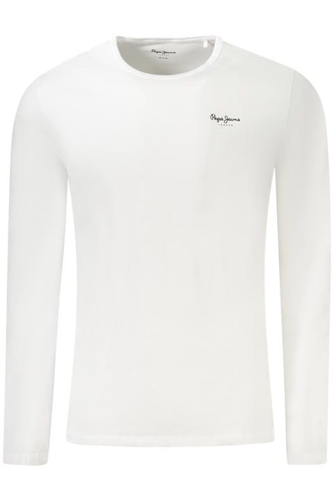 Pepe Jeans T-Shirt Maniche Lunghe Uomo Bianco