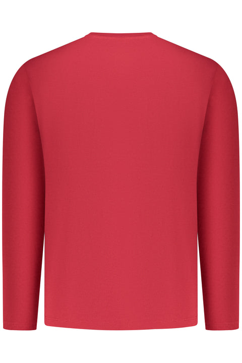 Pepe Jeans T-Shirt Maniche Lunghe Uomo Rosso