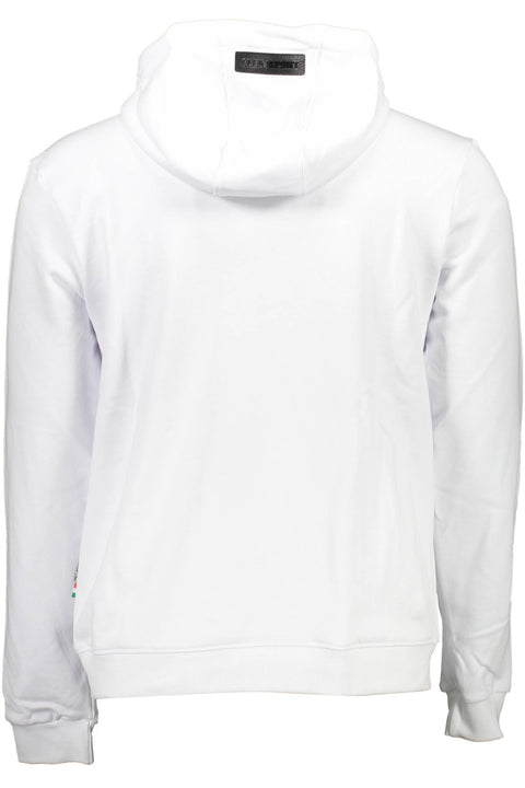 Plein Sport Felpa Senza Zip Uomo Bianco