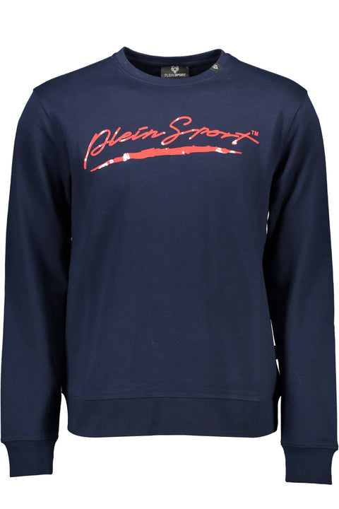 Plein Sport Felpa Senza Zip Uomo Blu