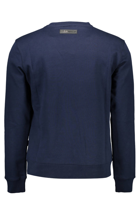 Plein Sport Felpa Senza Zip Uomo Blu