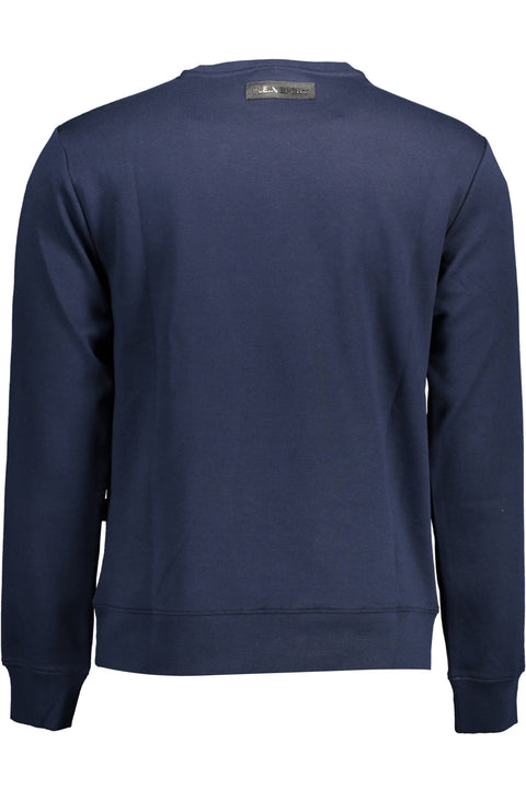 Plein Sport Felpa Senza Zip Uomo Blu