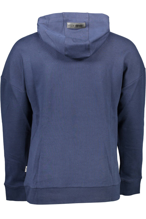 Plein Sport Felpa Senza Zip Uomo Blu