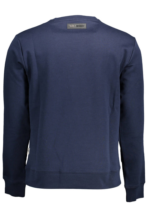 Plein Sport Felpa Senza Zip Uomo Blu