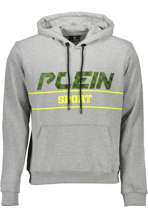 Plein Sport Felpa Senza Zip Uomo Grigio