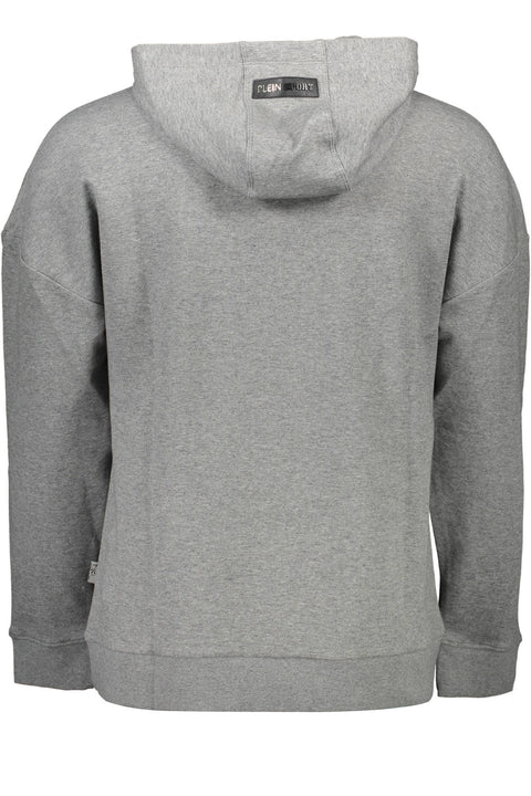 Plein Sport Felpa Senza Zip Uomo Grigio