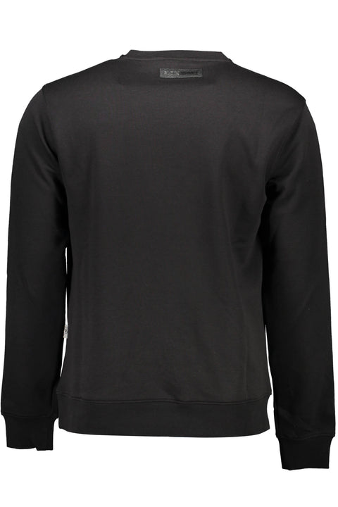 Plein Sport Felpa Senza Zip Uomo Nero