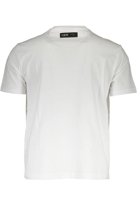Plein Sport T-Shirt Maniche Corte Uomo Bianco