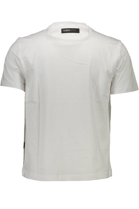 Plein Sport T-Shirt Maniche Corte Uomo Bianco