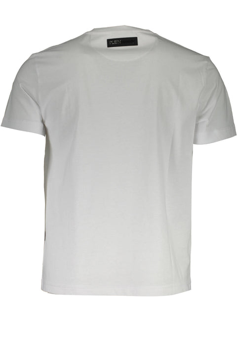 Plein Sport T-Shirt Maniche Corte Uomo Bianco