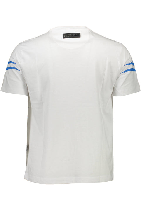 Plein Sport T-Shirt Maniche Corte Uomo Bianco