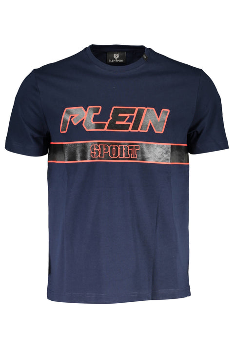 Plein Sport T-Shirt Maniche Corte Uomo Blu