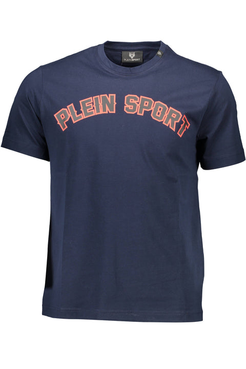 Plein Sport T-Shirt Maniche Corte Uomo Blu