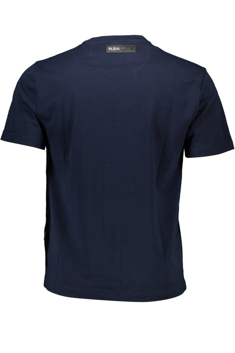 Plein Sport T-Shirt Maniche Corte Uomo Blu