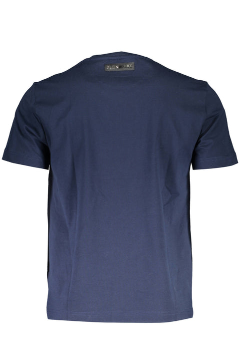 Plein Sport T-Shirt Maniche Corte Uomo Blu