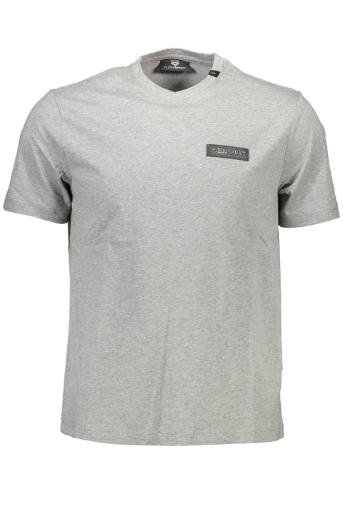 Plein Sport T-Shirt Maniche Corte Uomo Grigio