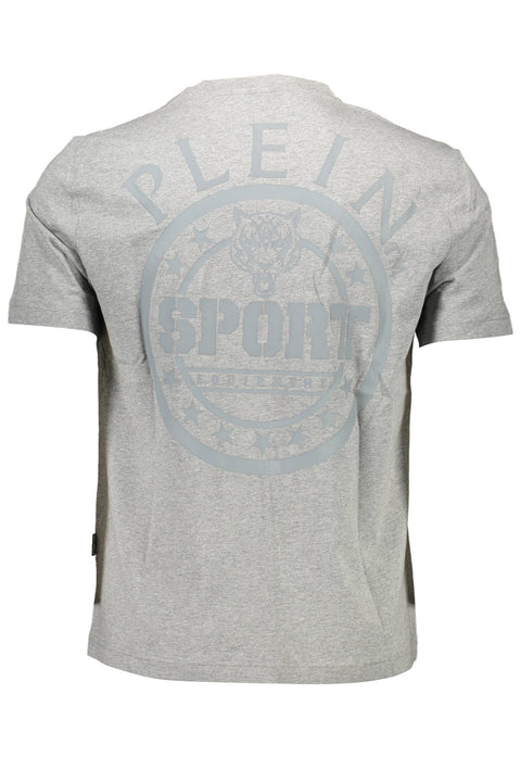 Plein Sport T-Shirt Maniche Corte Uomo Grigio